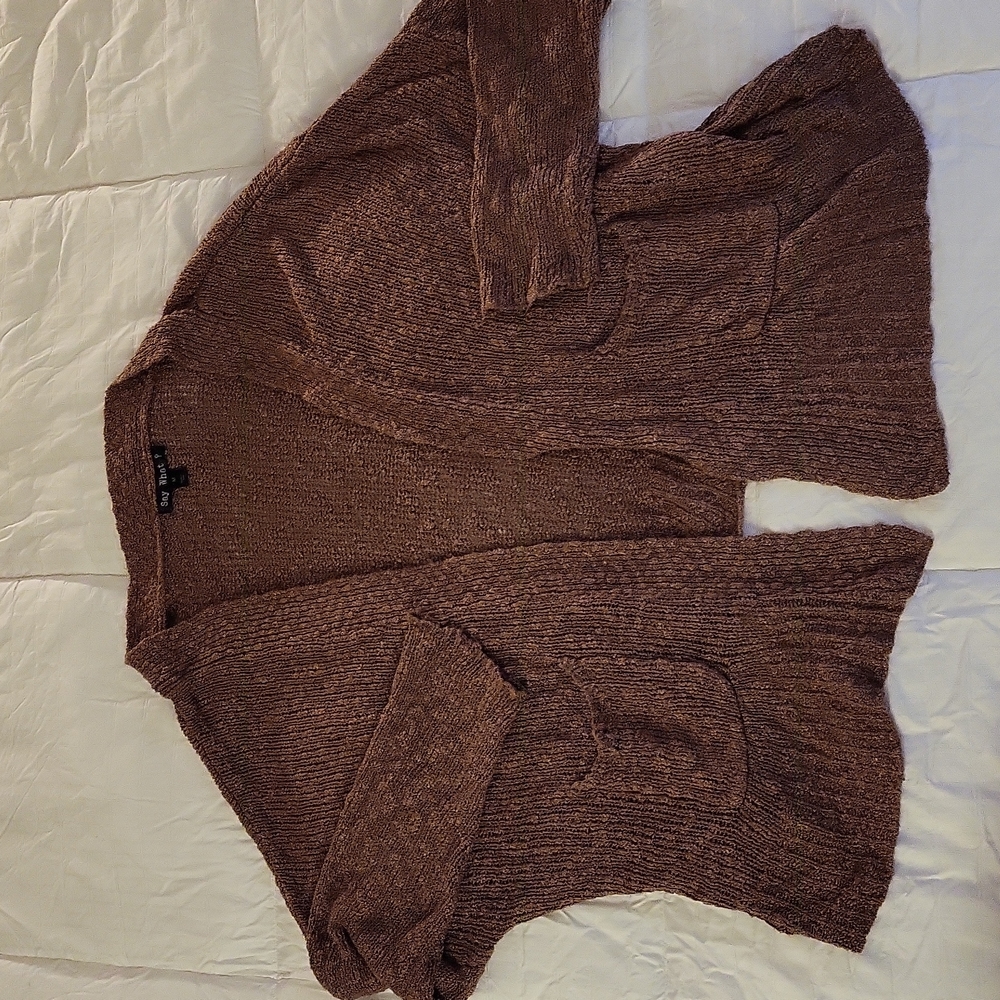 Open front cardigan
